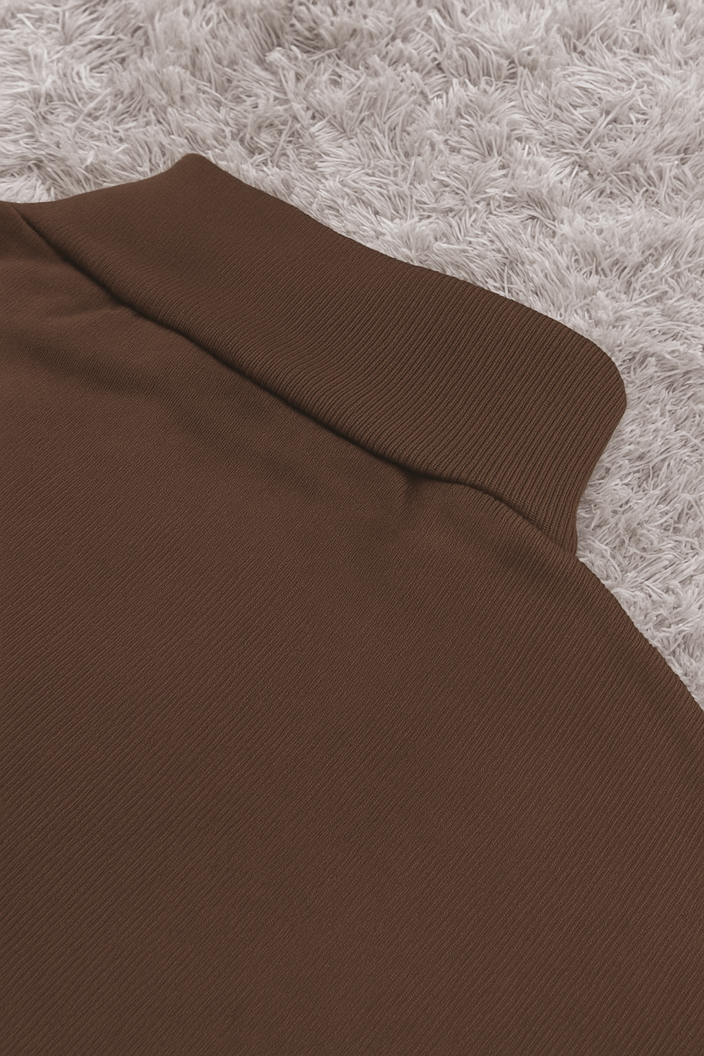 Brown Turtle Neck for Women