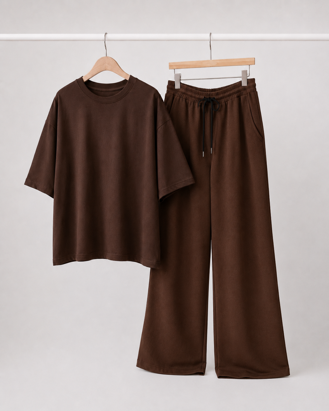 Oversized Comfort Matching Set (Brown & Brown)