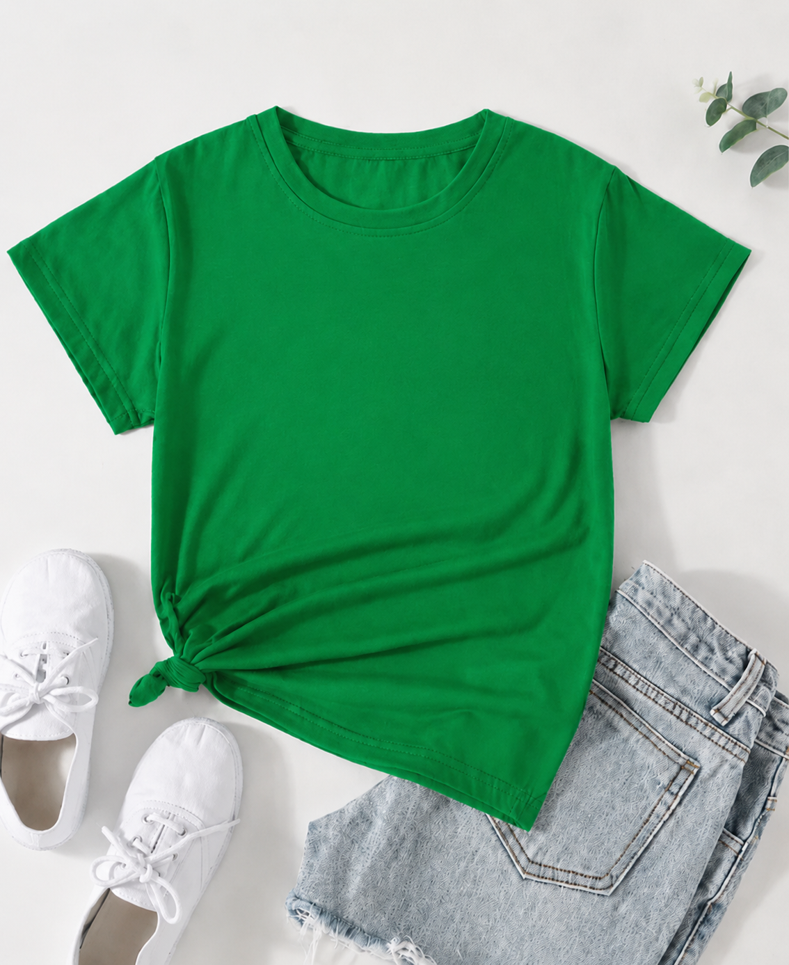 Green Basic Tshirt