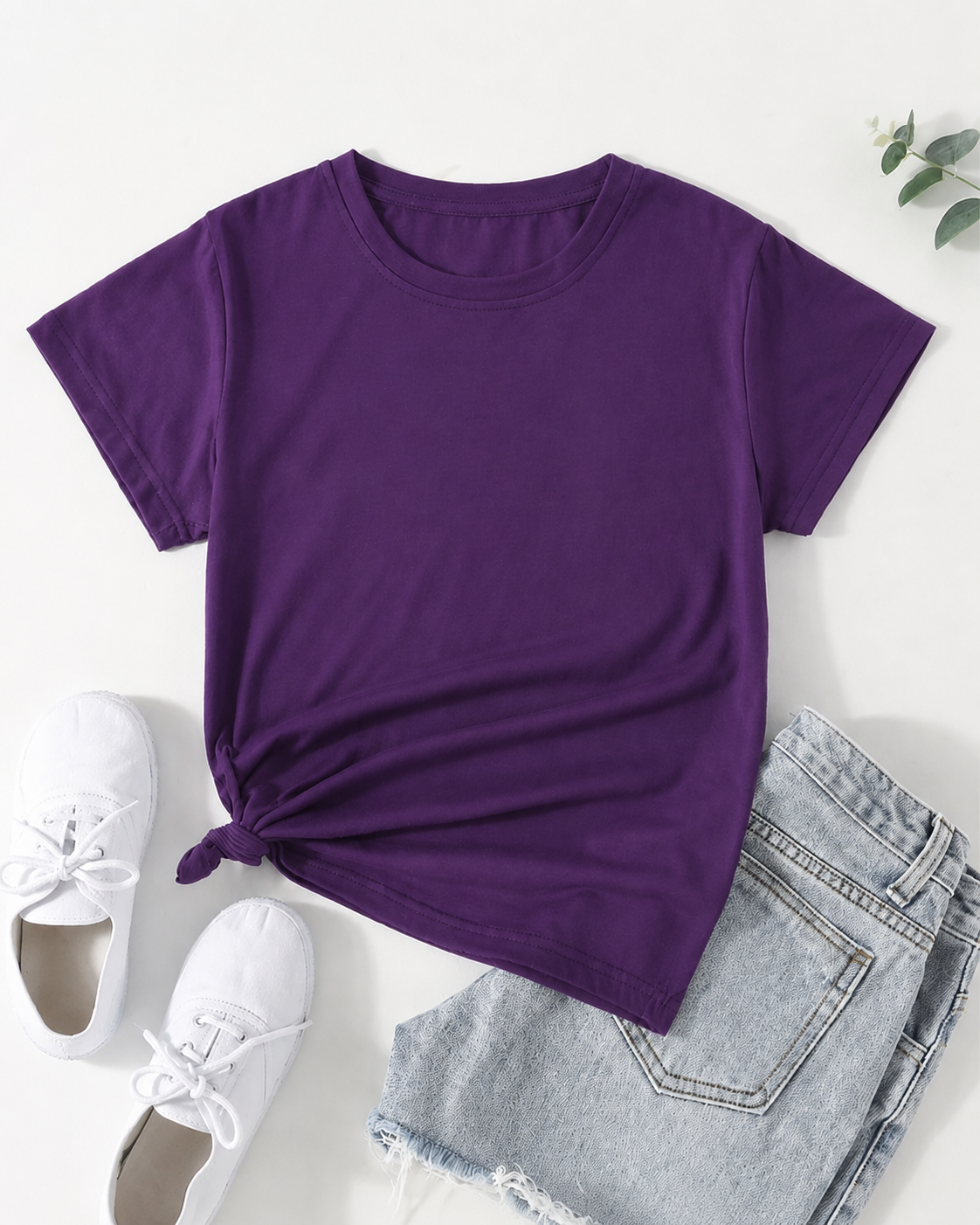 Purple Basic Tshirt