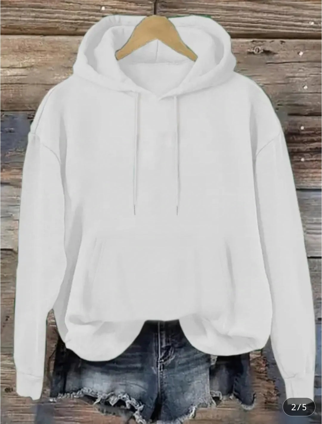 Van Gogh Hoodie - White
