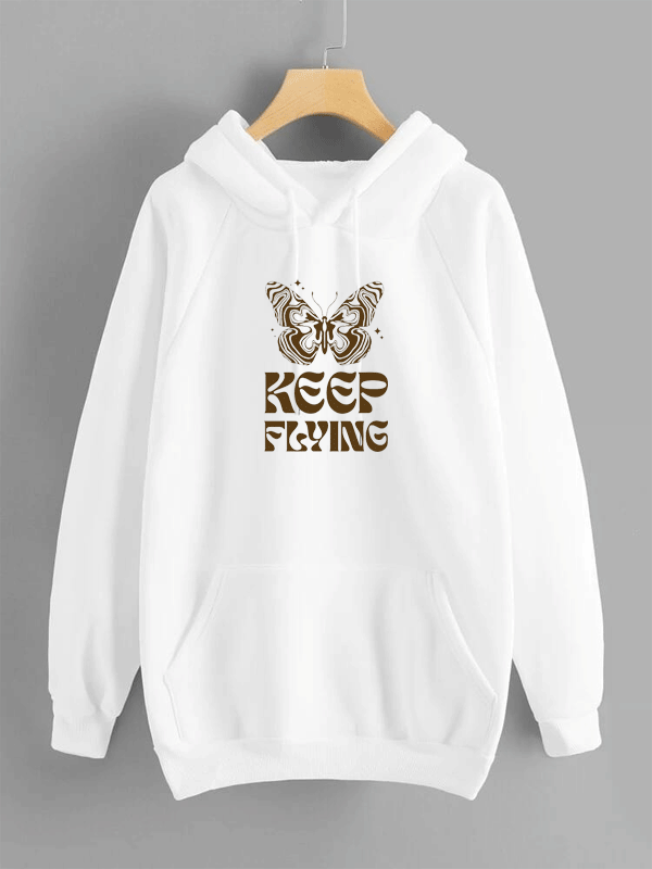 Keep Going Hoodie - White