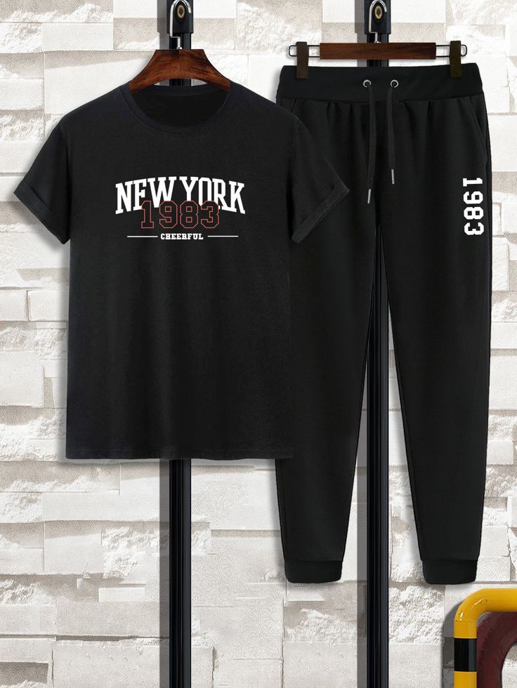 New York 1983 Tracksuit - Black