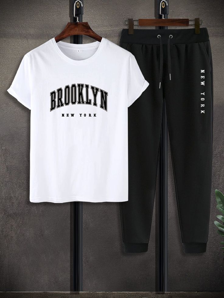 Brooklyn Tracksuit - White/Black
