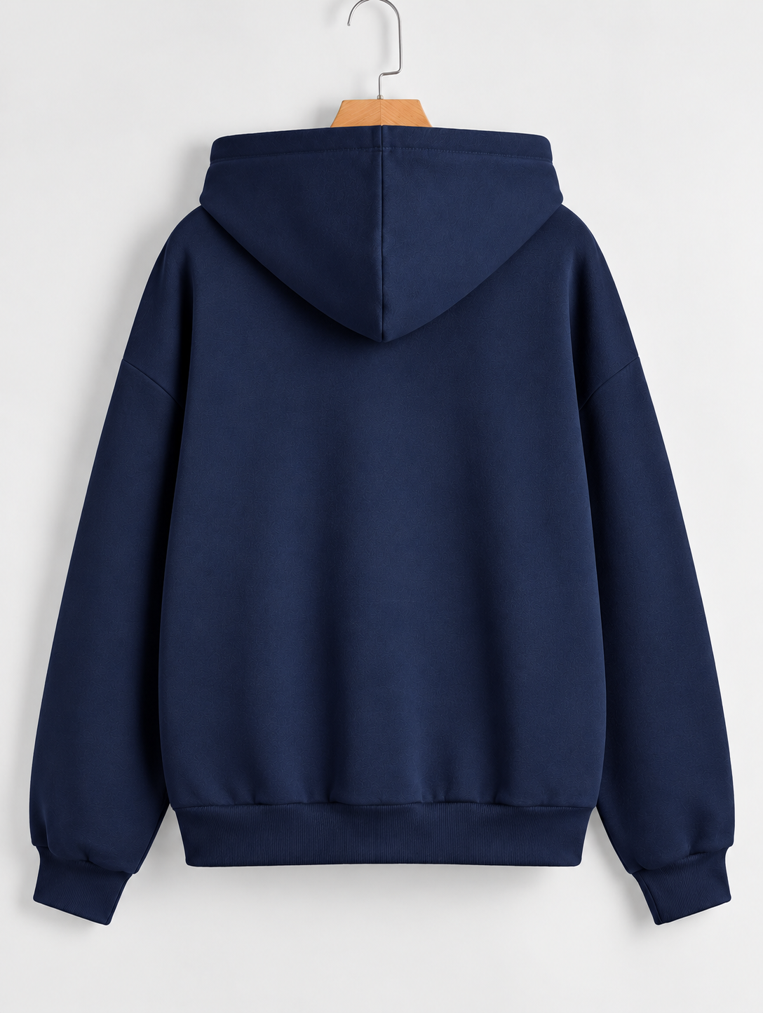 Zipper Hoodie Jacket - Navy