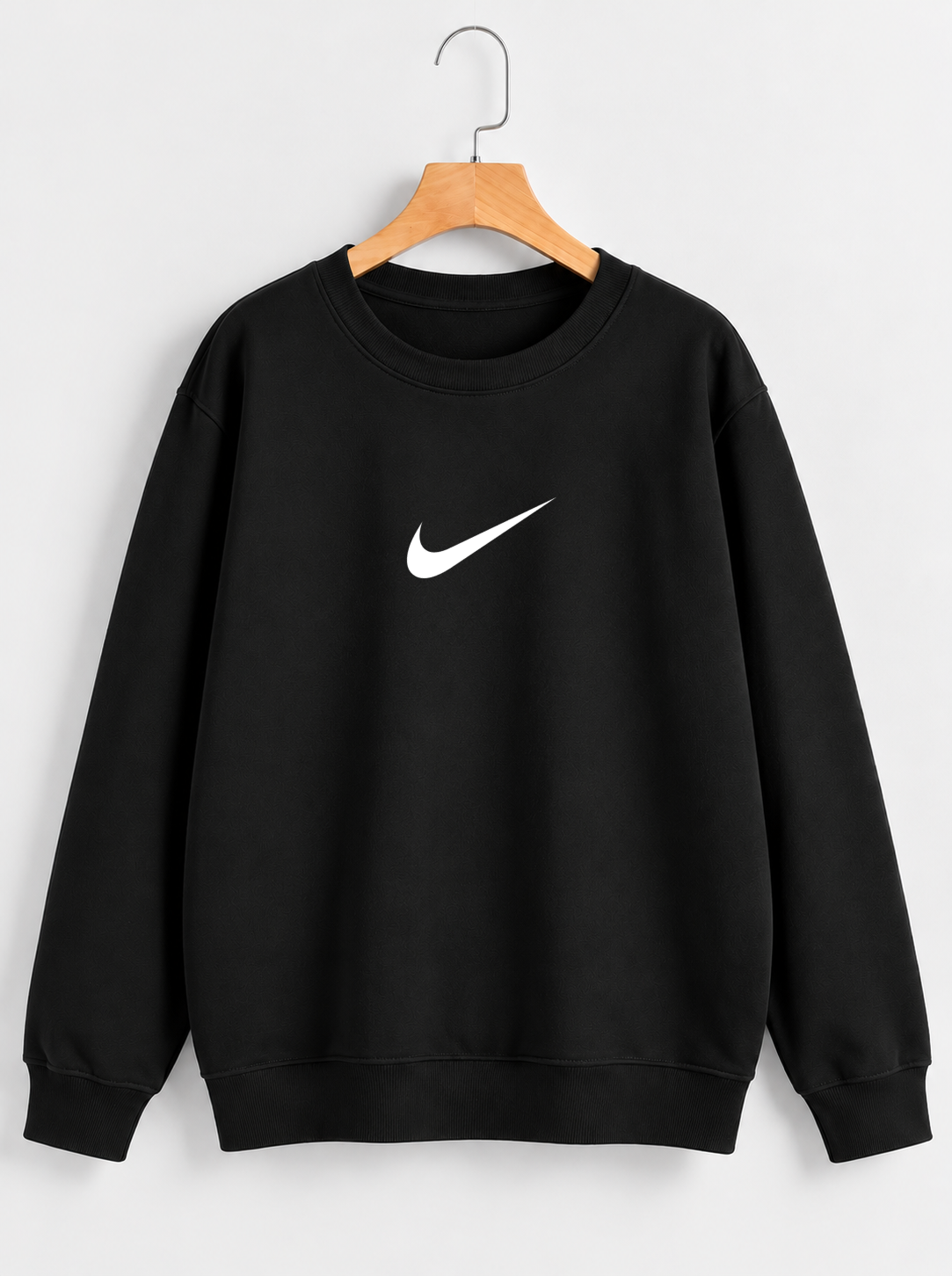 Tick Logo Sweatshirt - Black