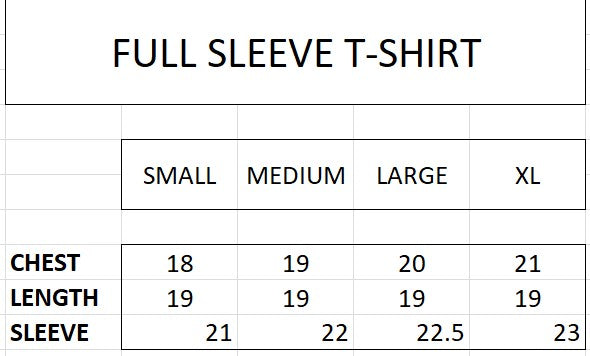 Olive Full Sleeve Tshirt