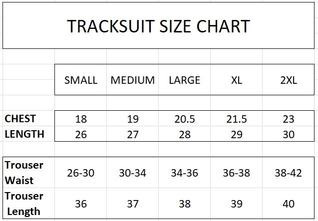 Brooklyn Tracksuit - White/Black