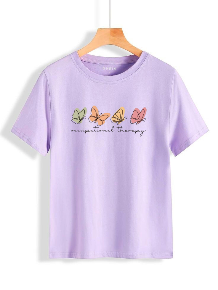 Occupational Therapy Tshirt - Lilac