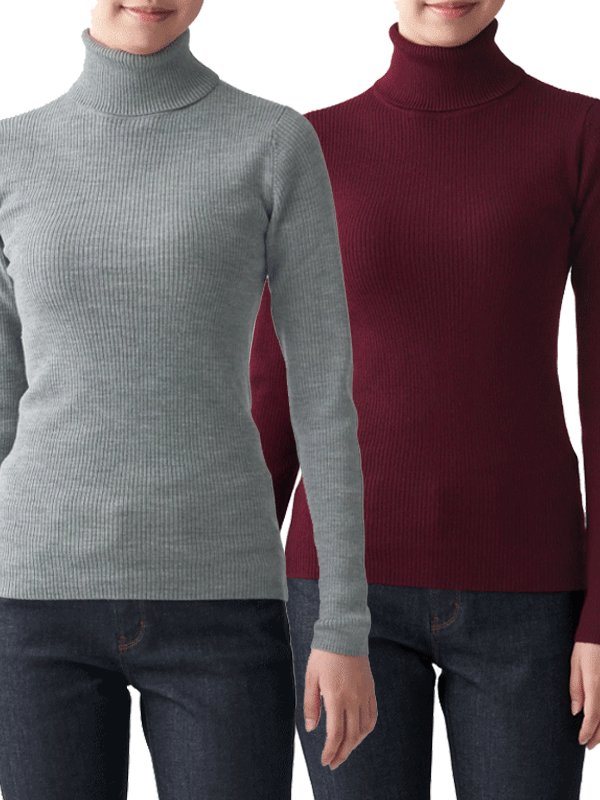 Pack of 2 Turtle Highnecks