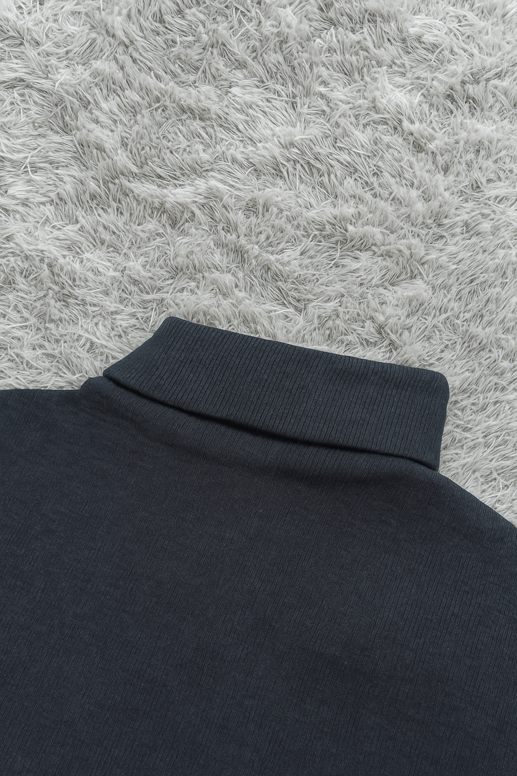 Charcoal Turtle Neck for Women