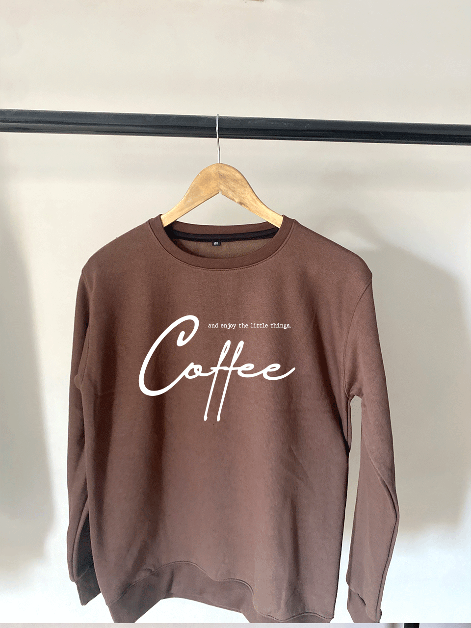 Coffee Sweatshirt - Brown