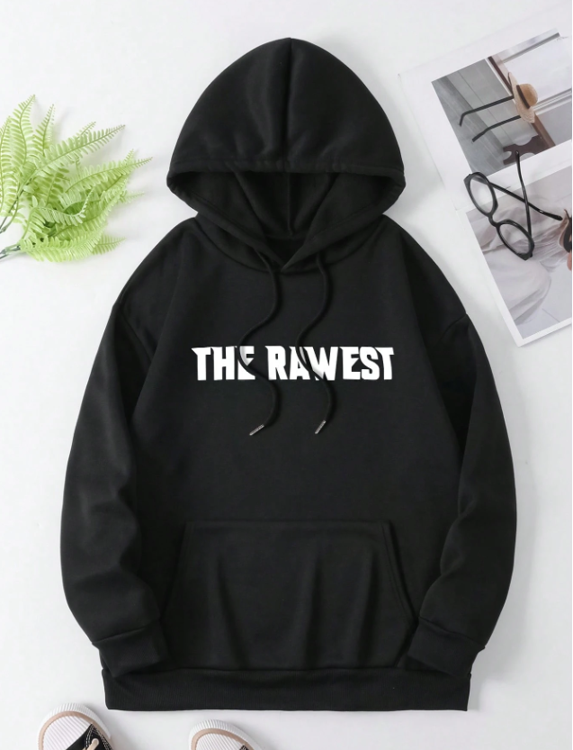 The Rawest Black Hoodie