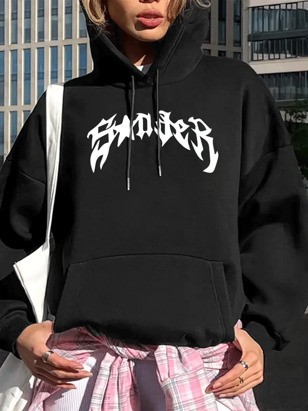Spider Hoodie - Black