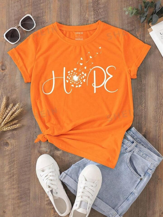 Hope Tshirt - Orange