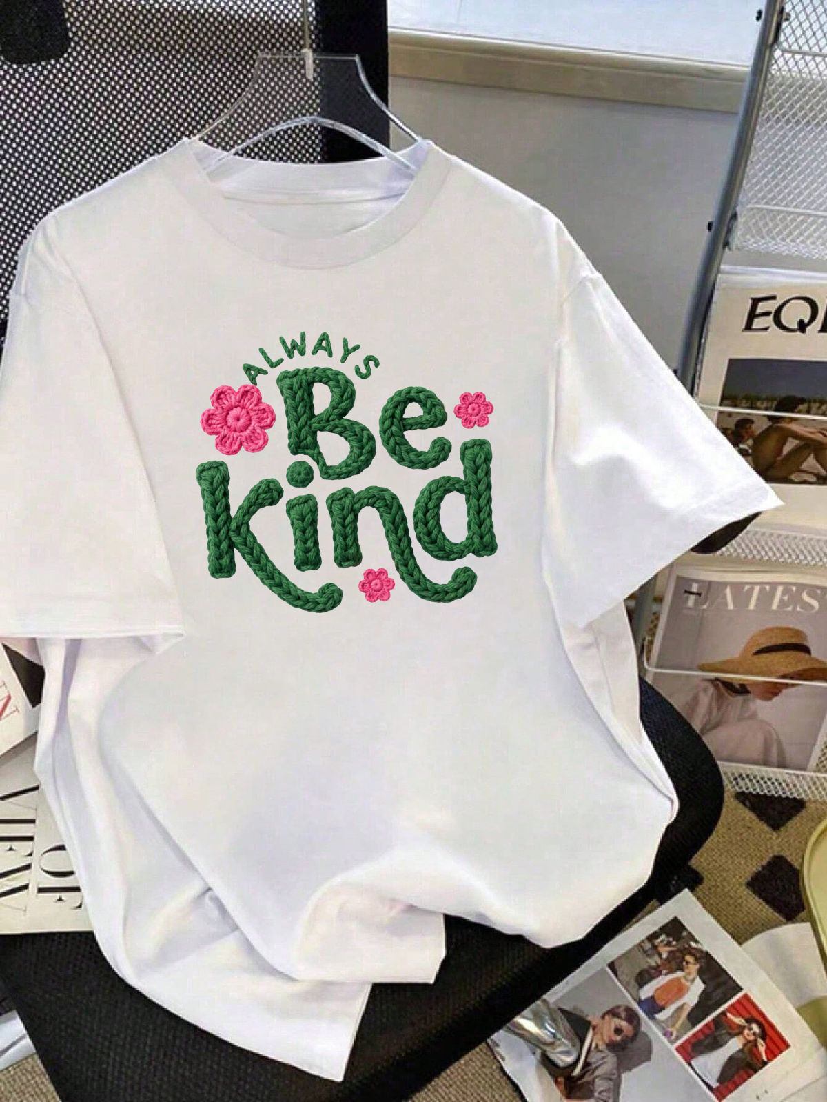 Be Kind Oversized Tshirt - White
