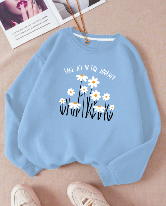 Joy Sweatshirt - Sky Blue