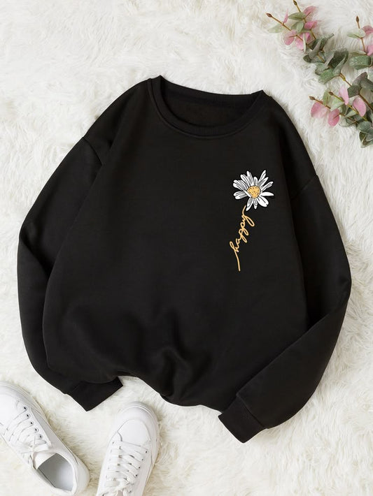 Happy Sweatshirt - Black