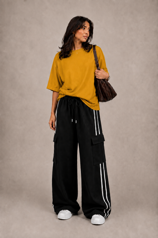 Oversized Comfort Matching Set (Cargo & Mustard)