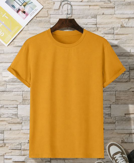 Mustard Yellow Basic Tshirt