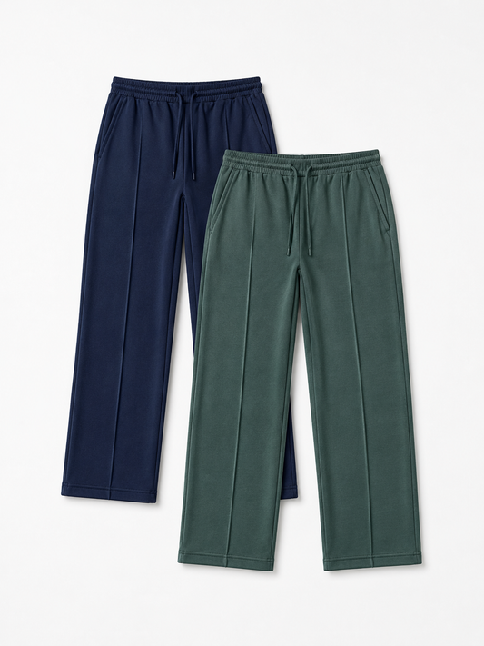 Pack Of 2 Summer Trousers - Combo Deal