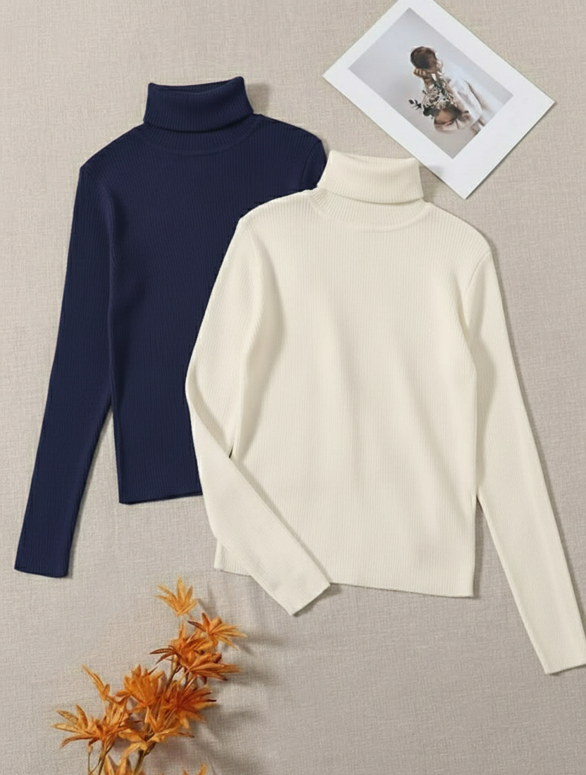 Pack Of 3 Turtle Highnecks