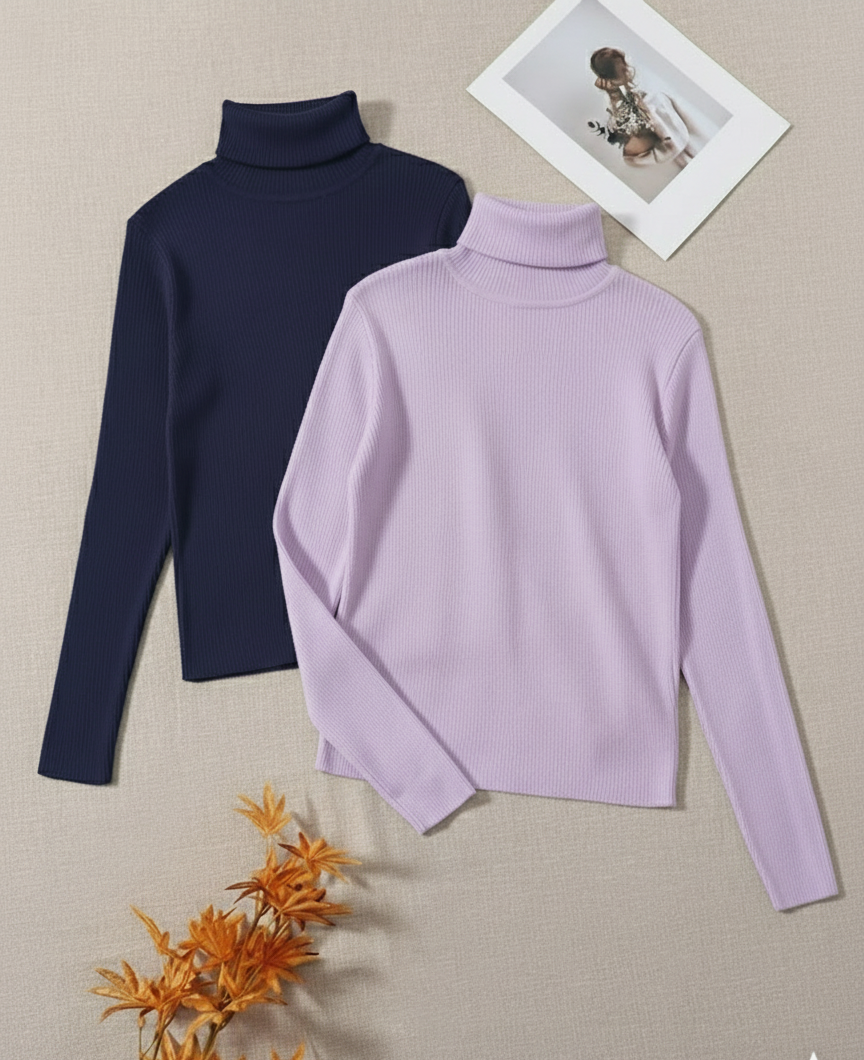 Pack Of 3 Turtle Highnecks