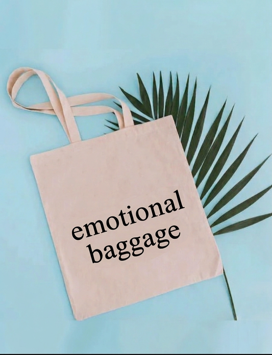 Emotional Baggage Tote Bag - Off White