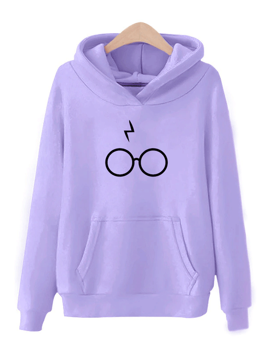 Hp Glasses Hoodie - Lilac