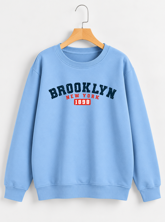 Brooklyn Sweatshirt - Sky Blue
