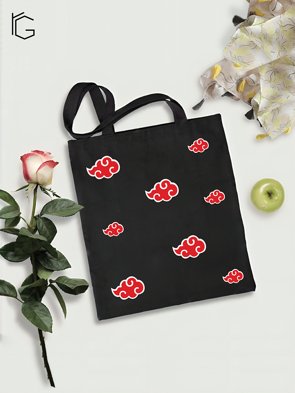 Akatsuki Tote Bag - Black