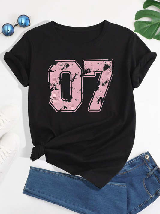 07 Black Tshirt