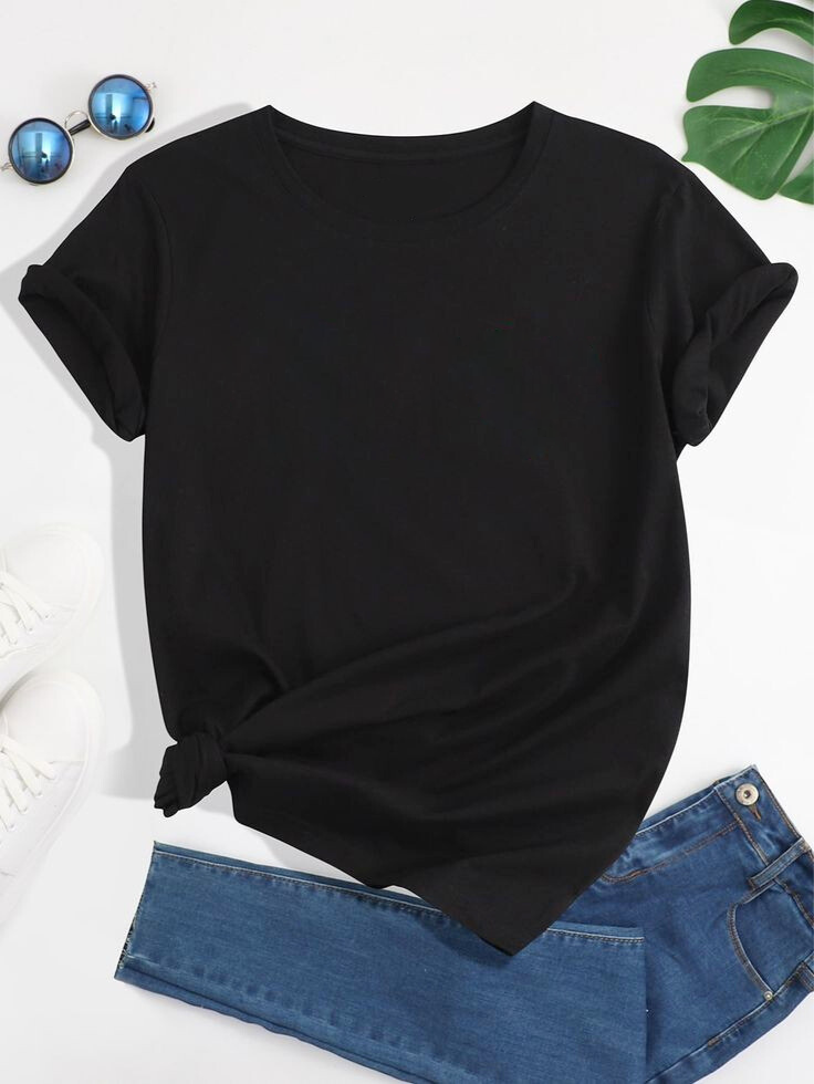 Black Basic Tshirt