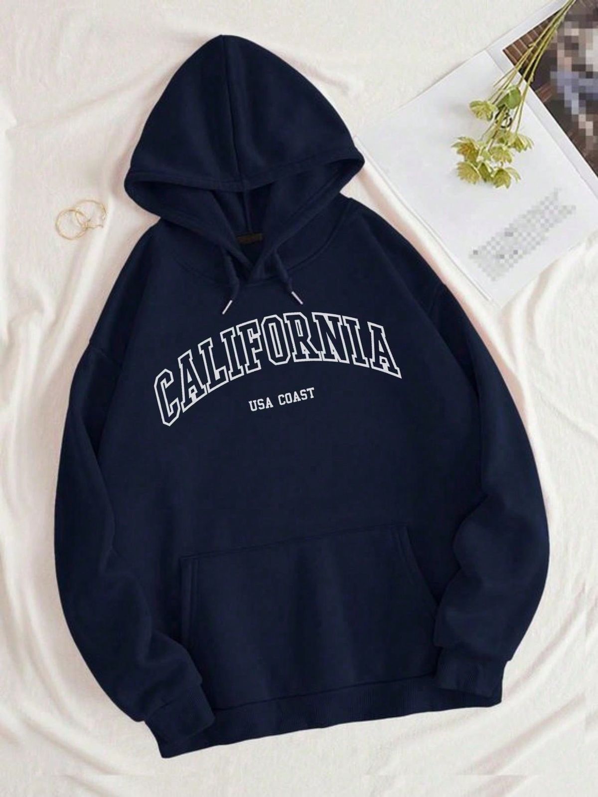 California Navy Hoodie