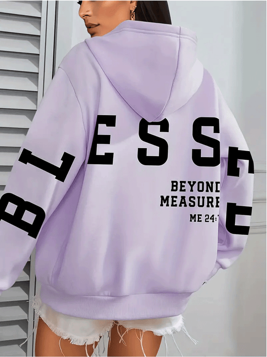 Blessed Hoodie - Lilac