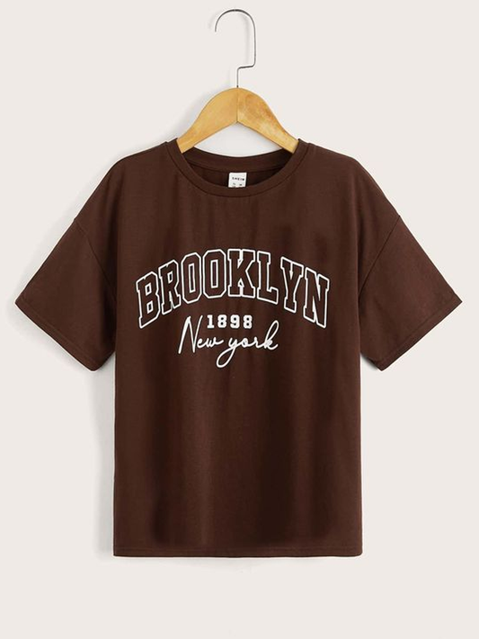 Brooklyn Tshirt - Brown