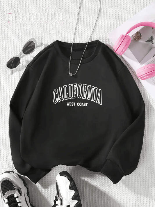 California West Coast Sweatshirt - Black