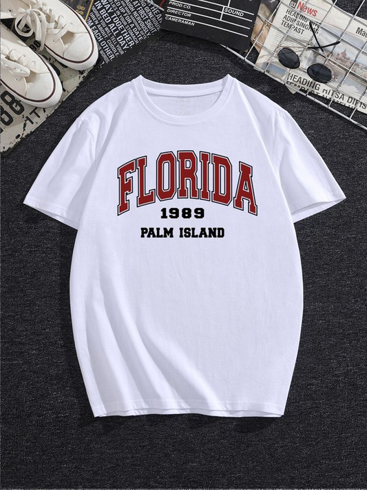 Florida Oversized Tshirt - White