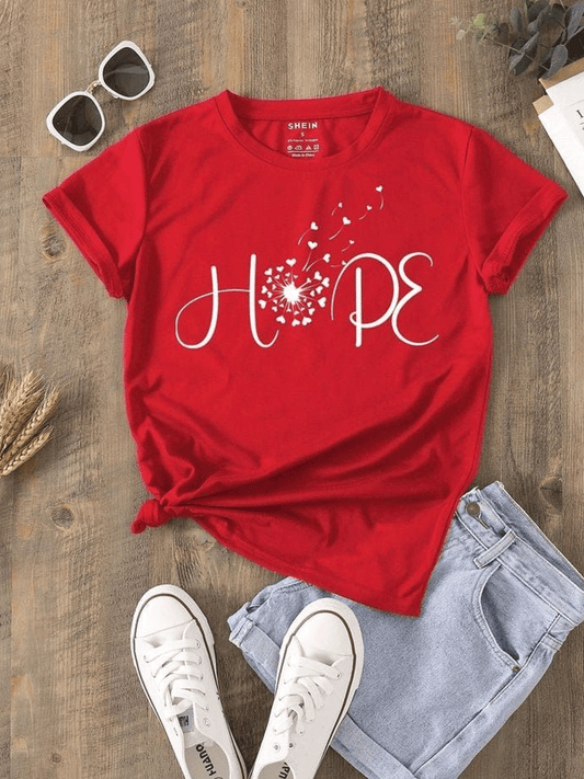 Hope Tshirt - Red