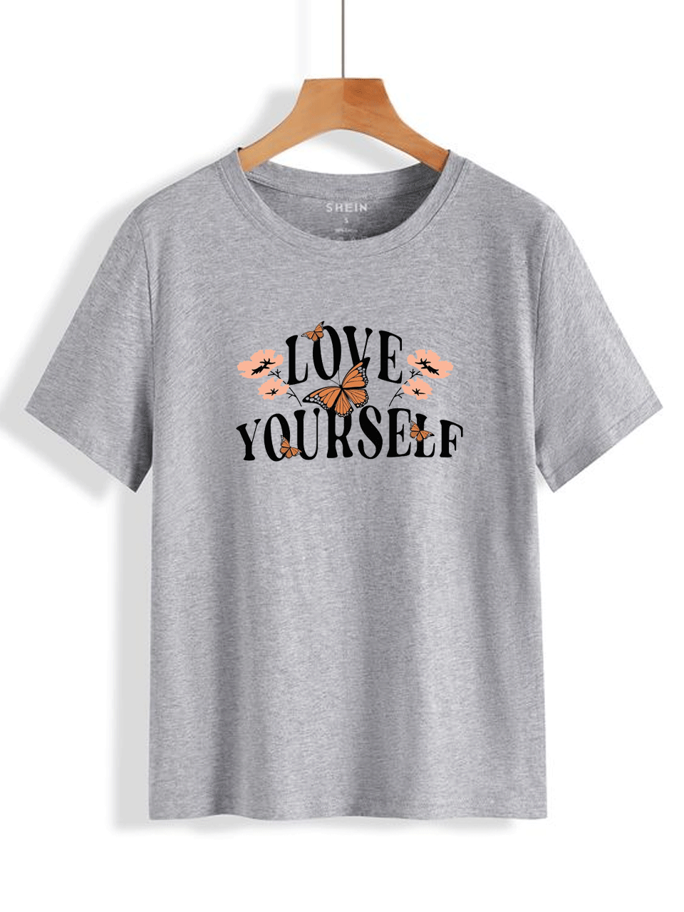 Love Yourself Tshirt - Grey