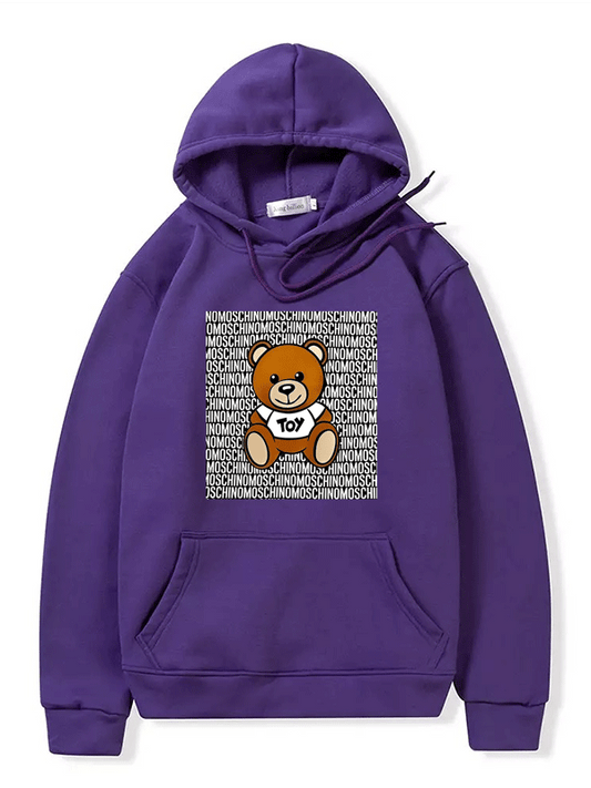 Moschino Box Hoodie - Purple