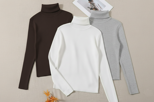 Pack Of 3 Turtle Highnecks