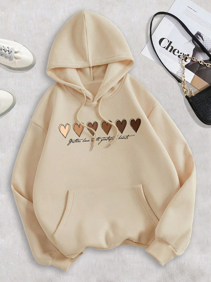 Gather Love Hoodie - Cream