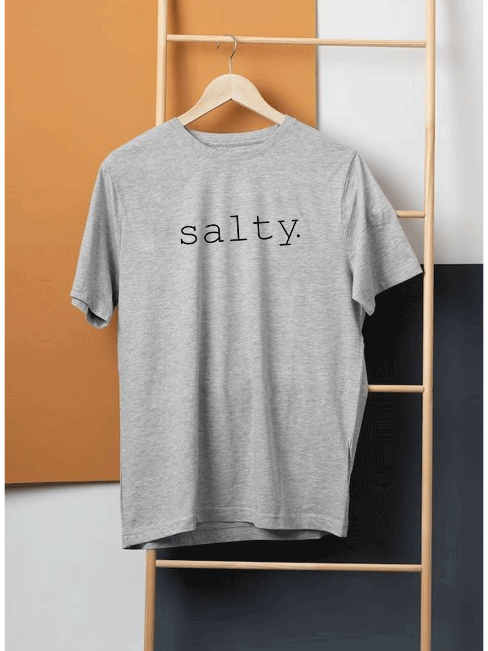 Salty Tshirt - Grey – Rosh Gallery