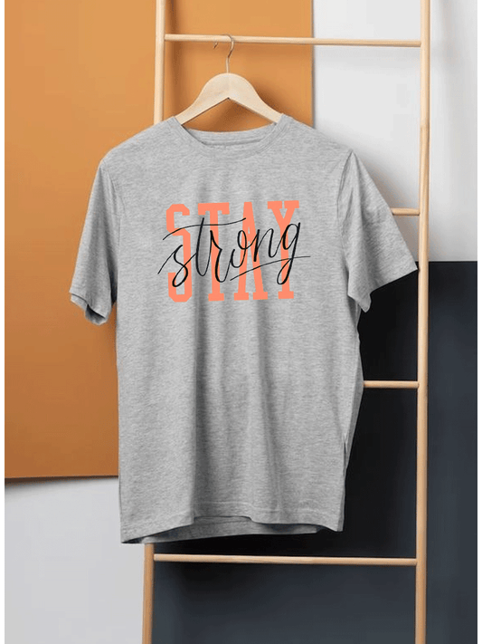 Stay Strong Tshirt - Grey