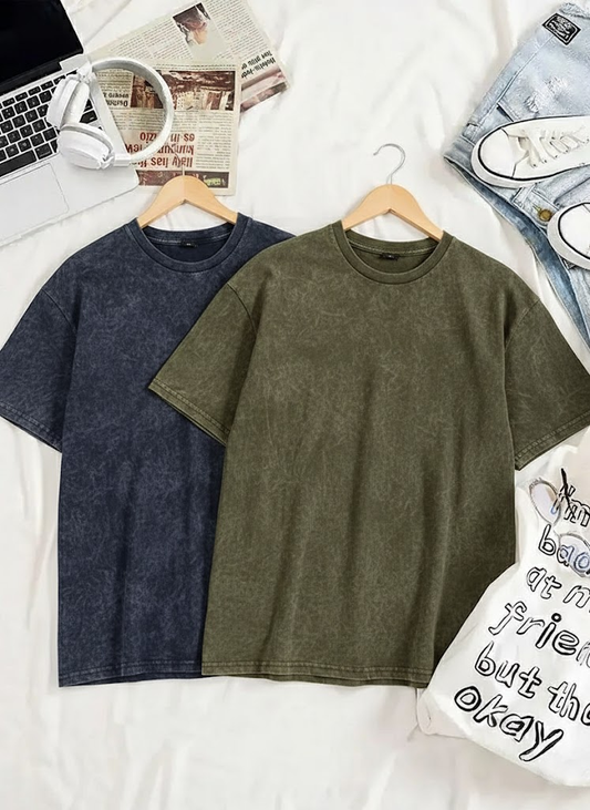 Acid Wash Oversized T-shirt